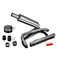 Royal Enfield 350 Bullet Classic 22-25 350MM Round Stainless Full Exhaust System Product thumb image 4