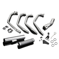Honda CB750F2 (1977-1978) 4 Into 1 Straight Cafe Racer Stainless Exhaust System Product thumb image 4