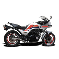 Kawasaki GPZ1100 Uni-Trak ZX1100A 83-85 4 Into 1 Cafe Racer Stainless Exhaust Product thumb image 4