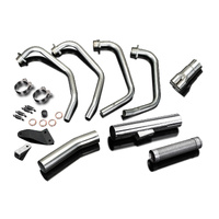 Honda CB1000C 83 4 Into 1 Stainless Cafe Racer Exhaust System Product thumb image 4