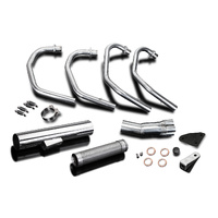 Honda CB350F CB350 Four (1972-1974) Cafe Racer Stainless Steel Exhaust System Product thumb image 4