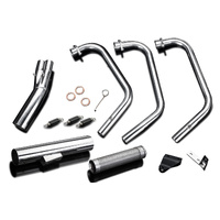 Yamaha XS750S XS850 1978-1981 3-1 Complete Stainless Steel Exhaust Cafe Racer Product thumb image 4