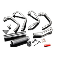 Honda CB650 CB650C Sohc Cafe Racer Full Stainless Exhaust System Product thumb image 4