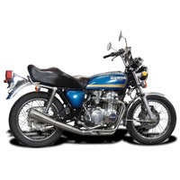 Honda CB550F Supersport 75-78 4-1 Stainless Reverse Cone Exhaust System Product thumb image 4