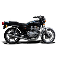 Suzuki GS750 1977-1979 Stainless Reverse Cone Exhaust System Product thumb image 4