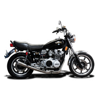Yamaha XS750S XS850 1978-1981 3-1 Stainless Reverse Cone Exhaust System Product thumb image 4