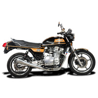Suzuki GSX1100E 1979-1981 4 Into 1 Stainless Reverse Cone Exhaust System Product thumb image 4