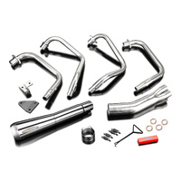 Honda CB650 CB650C Sohc Reverse Cone Full Stainless Exhaust System Product thumb image 4