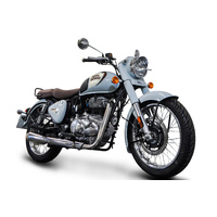 Royal Enfield Classic Bullet 350 2022-2025 Stainless Reverse Cone Exhaust System Product thumb image 4