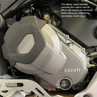 GBRacing Clutch Case Cover for Ducati V2 DesertX Multistrada Monster Product thumb image 4