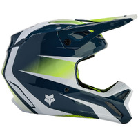 FOX V1 Flora Off Road Helmet Dark Indigo Product thumb image 4