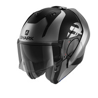 Shark EVO-ES Modular Helmet Kedje Helmet Black/Anthracite/Black Product thumb image 4