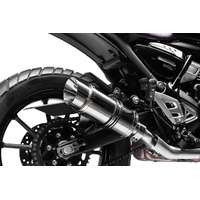 Triumph Scrambler 400X 2024-2026 200MM Round Stainless Exhaust System Product thumb image 4