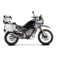 CF Moto 450 MT 2024-2026 200MM Round Stainless Exhaust System Product thumb image 4