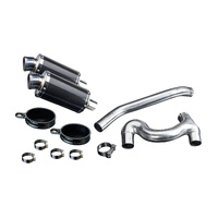 Honda VFR800 V-TEC 2002-2013 225MM Oval Carbon Exhaust System Product thumb image 4