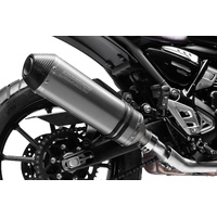 Triumph Scrambler 400X 2024-2026 343MM X-OVAL Titanium Exhaust System Product thumb image 4