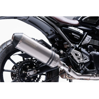 Triumph Speed 400 2024-2026 343MM X-OVAL Titanium Exhaust System Product thumb image 4