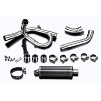 SUZUKI V-STROM DL1000 2014-2020 350MM OVAL CARBON DE-CAT SILENCER KIT Product thumb image 4