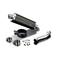 Ducati Monster (M821 15-19) (M1200 14-19) 350MM Oval Carbon Exhaust System Product thumb image 4