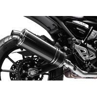Triumph Scrambler 400X 2024-2026 350MM Oval Carbon Exhaust System Product thumb image 4