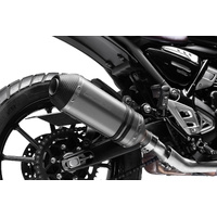 Triumph Scrambler 400X 2024-2026 260MM X-OVAL Titanium Exhaust System Product thumb image 4