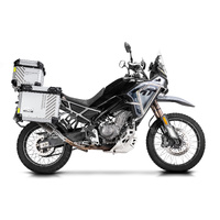 CF Moto 450 MT 2024-2026 320MM TRI-OVAL Stainless Exhaust System Product thumb image 4