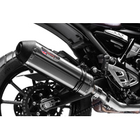 Triumph Scrambler 400X 2024-2026 343MM X-OVAL Stainless Exhaust System Product thumb image 4