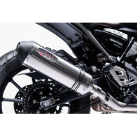 Triumph Speed 400 2024-2026 343MM X-OVAL Stainless Exhaust System Product thumb image 4