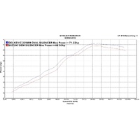 Suzuki SV650 2016-2023 225MM Oval Stainless Silencer KIT Product thumb image 4