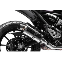 Triumph Scrambler 400X 2024-2026 225MM Oval Stainless Exhaust System Product thumb image 4