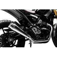 Triumph Scrambler 400X 2024-2026 Reverse Cone Exhaust System Product thumb image 4