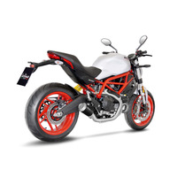 Leovince LV SLIP-ON | LV-10 | Stainless Black | Monster 797 17>20 / Scrambler 800 15>20 Product thumb image 4