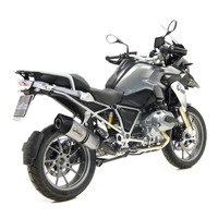 Leovince LV SLIP-ON A | LV ONE EVO | Stainless | R 1200 GS / GSA 13>16 (fits w orig. pann) Product thumb image 4