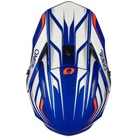 Oneal 24 3SRS Off Road Helmet Vertical V.23 Blue/White Product thumb image 4
