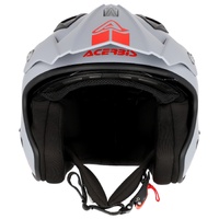 Acerbis Helmet JET Aria 2022-2006 Grey Red Product thumb image 4