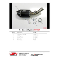 M4 Street Slayer Carbon SLIP-ON GSXR600/750 2006-2007 Product thumb image 4