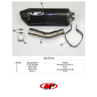 M4 MC36 Carbon SLIP-ON GSX-S750 2015-2022 Product thumb image 4