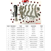 M4 Full System With Black GP Canister GSXR1000 2017-2024 Product thumb image 4