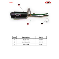 M4 Carbon SLIP-ON MT09 2014-2020 Product thumb image 4