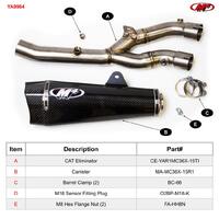 M4 X-MODEL Carbon Slip ON Yamaha R1 2015-2024 Product thumb image 4