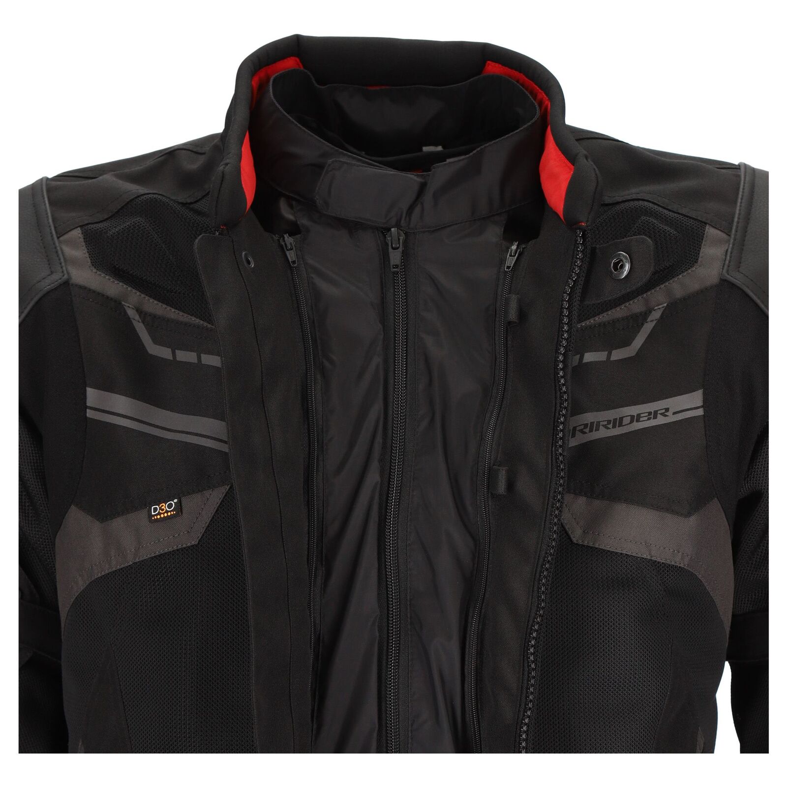 DRIRIDER CLIMATE CONTROL EXO 4 JACKET BLACK/GREY