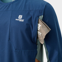 Husqvarna Gotland Shirt - Blue/Back Bronze Product thumb image 5