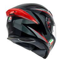 AGV K5 S Helmet Plasma Grey/Black/Red Product thumb image 5