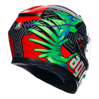 AGV K3 Helmet Kamaleon Black/Red/Green Product thumb image 5