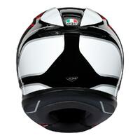 AGV K6 Helmet Hyphen BLK/Red/WHT Product thumb image 5