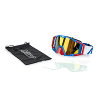 Nitro NV-100 Off Road Goggles Blue/Red/White  Product thumb image 5