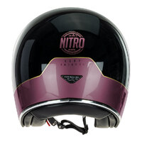 Nitro X582 Tribute Helmet Black/Candy Red Product thumb image 5