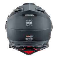 Nitro MX780 Adventure Helmet Satin Black Product thumb image 5