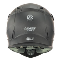 Nitro MX700 Off Road Helmet Satin Black Product thumb image 5