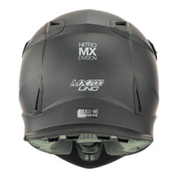 Nitro MX700 Off Road Helmet Satin Black Product thumb image 5